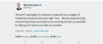 Facebook全球宕机,市值缩水几千亿,但我更关注受影响的跨境电商卖家!