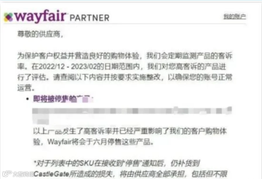 “怎么办!Wayfair迎来封号潮”