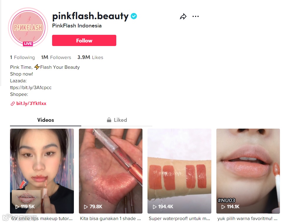 霸榜TikTok美妆前10,吸粉230万,她仅用了一年