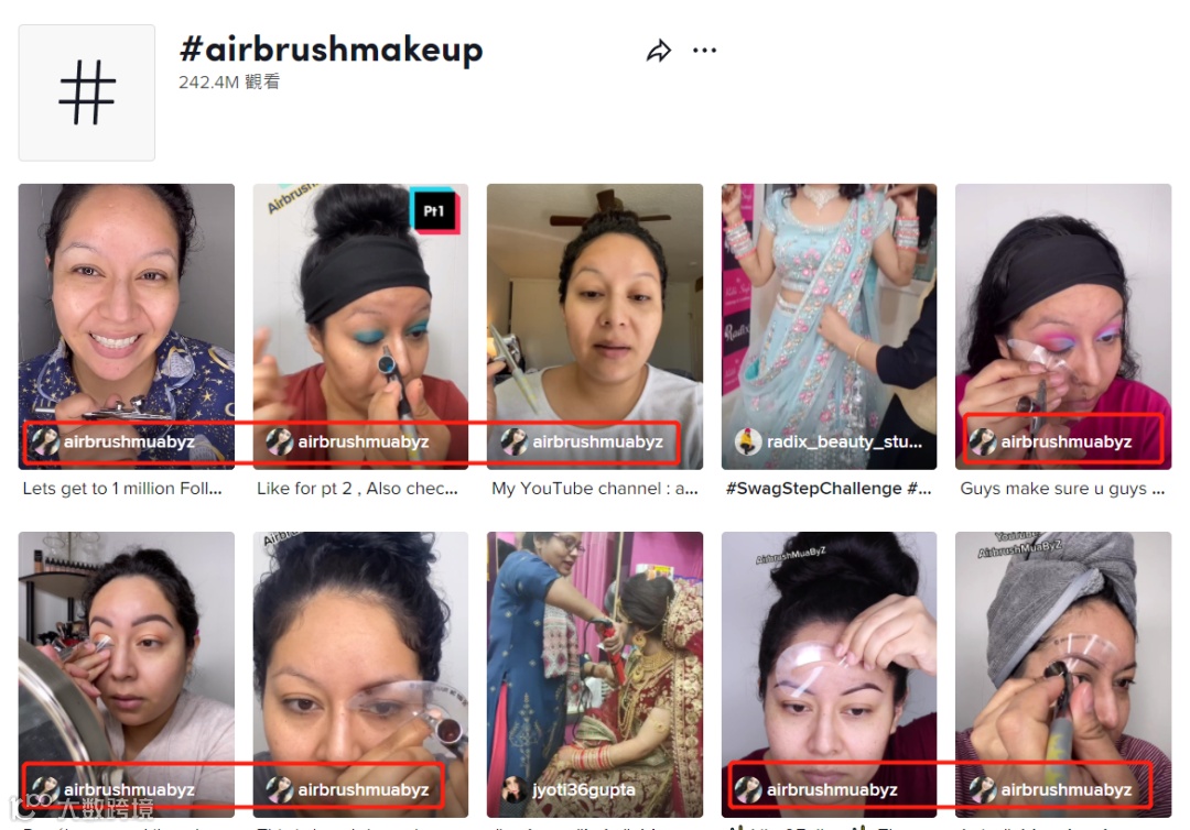 播放量3600万的“喷雾彩妆”,靠一手“未来感”翻红TikTok!