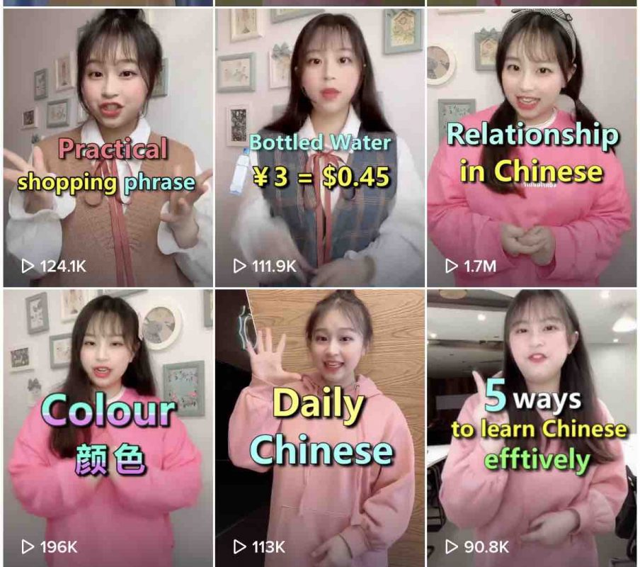 在 TikTok 教中国话，竟这么吃香？