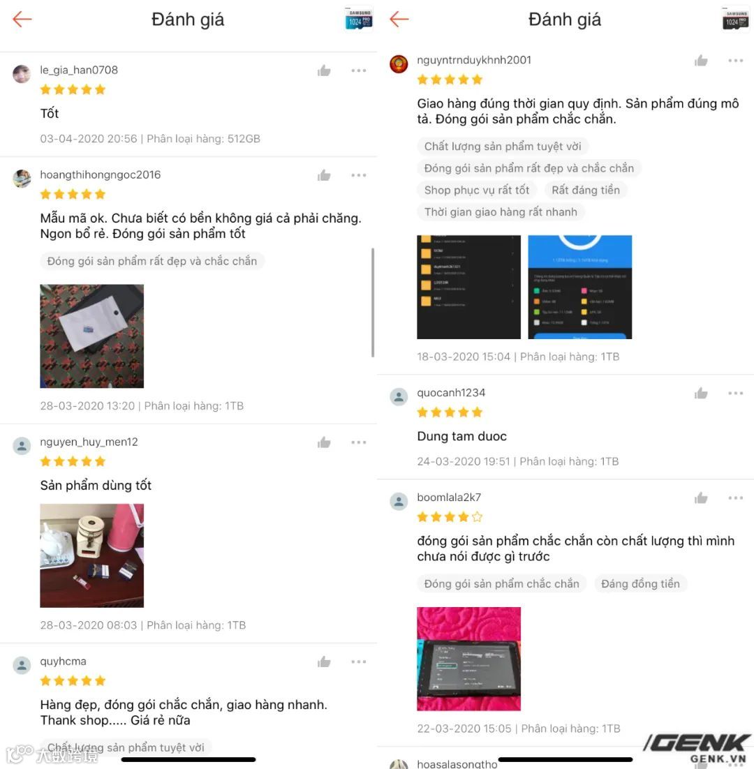 越南网站直接点名中国卖家售假：Shopee上50万的内存卡仅售10万