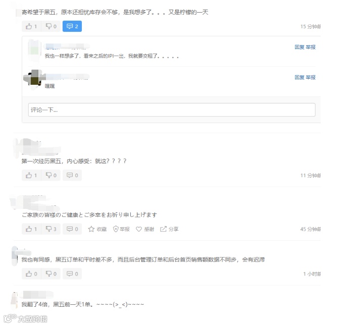 黑五真的黑?订单都不及平时的一半?