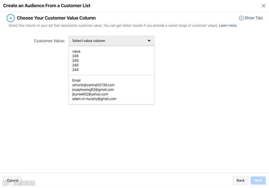 如何利用购买用户邮箱投放FB广告快速找到高价值用户