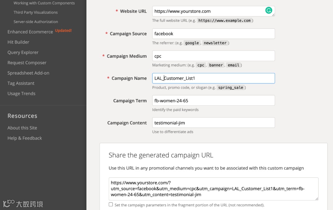 如何使用Facebook动态参数追踪广告效果