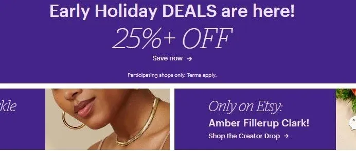 Etsy卖家如何参加Early Holiday Sale活动