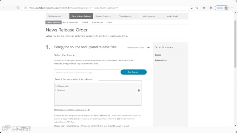 新闻稿写作及投递