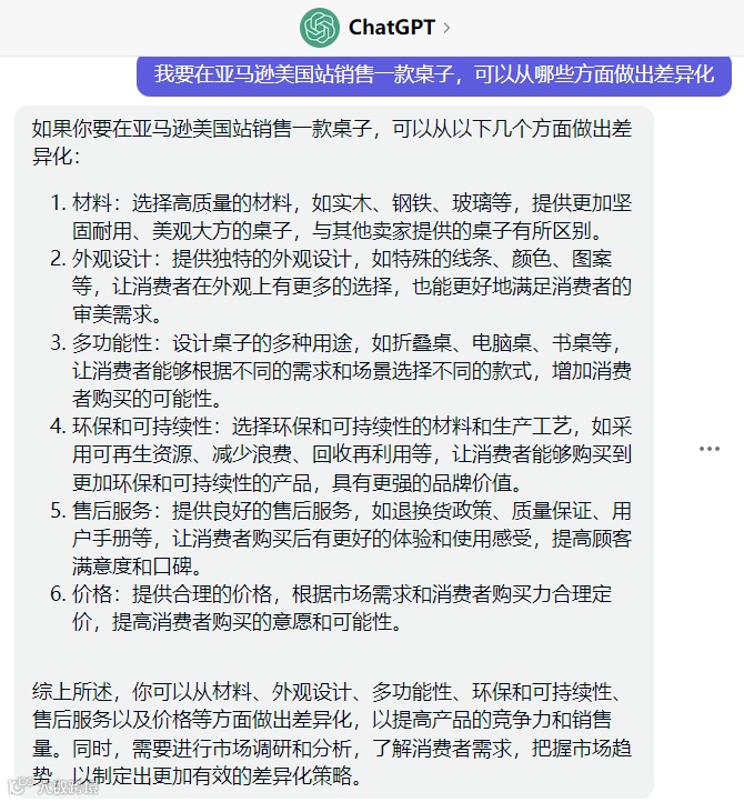万字长文-chatGPT应用到亚马逊17个实操技巧