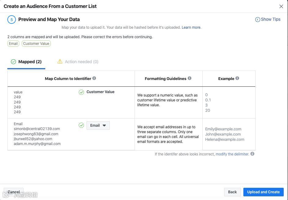 如何利用购买用户邮箱投放FB广告快速找到高价值用户