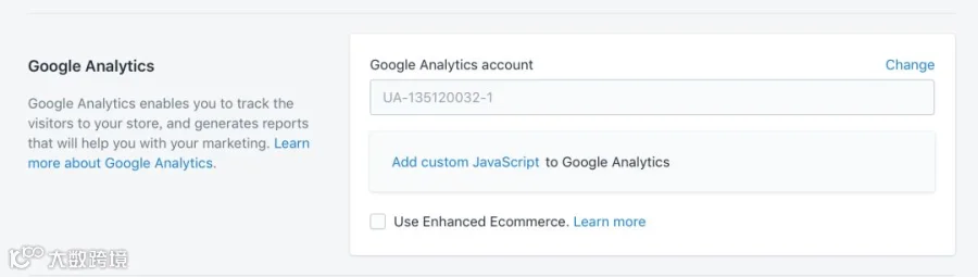 Google Ads投放Shopify-设置谷歌分析和广告转化