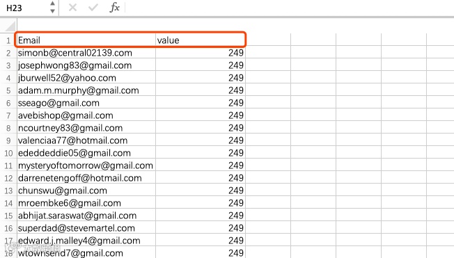 如何利用购买用户邮箱投放FB广告快速找到高价值用户