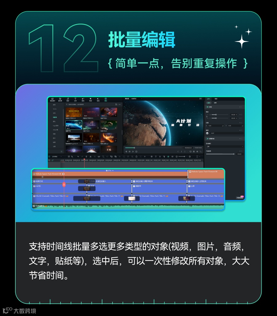 万兴喵影2024全球发布，AI功能颠覆你的剪辑体验！