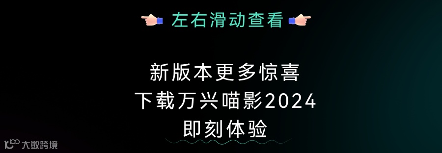 万兴喵影2024全球发布，AI功能颠覆你的剪辑体验！