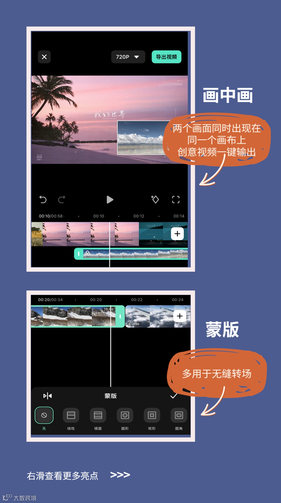 全流程视频剪辑,用万兴喵影APP就够了
