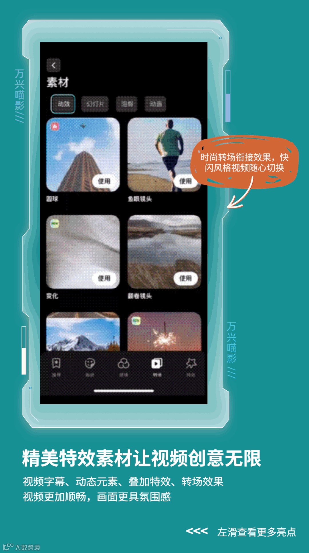 全流程视频剪辑,用万兴喵影APP就够了