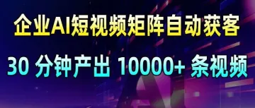 这是一封打造你企业自动获客系统的私信