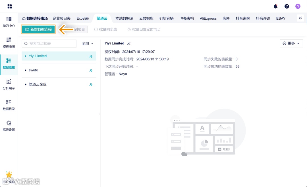功能详解｜数据源管理，整合所有数据源表格的新增、修改和分发