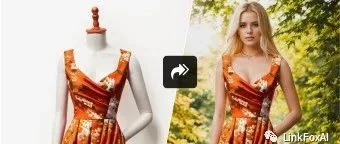 服装卖家的降本增效神器，模特人台图也能一键换模特，看AI如何高效出图