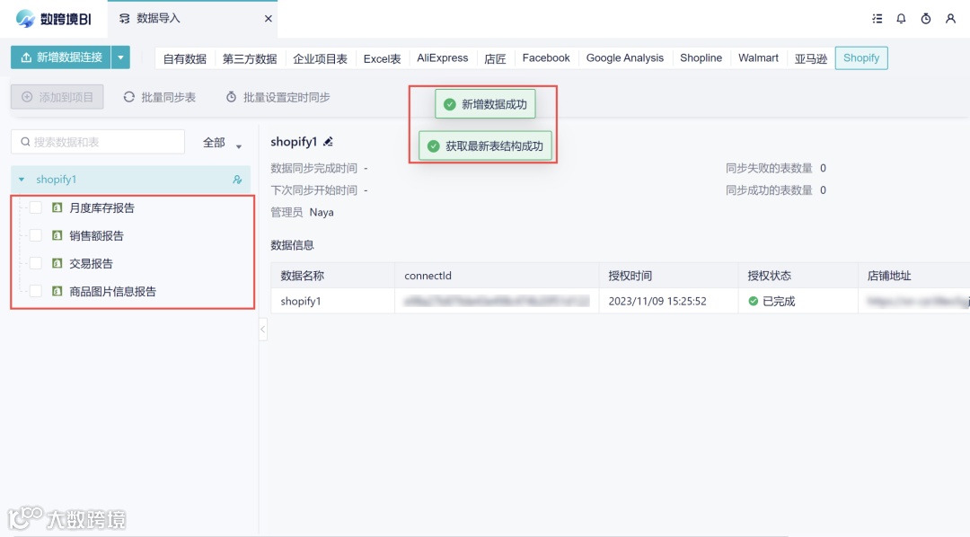 跨境电商卖家必看！最新版：数跨境BI数据源对接全攻略！