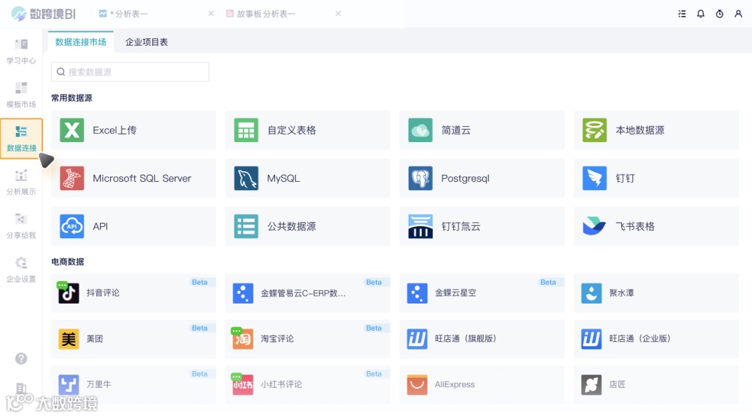 跨境电商卖家必看！最新版：数跨境BI数据源对接全攻略！