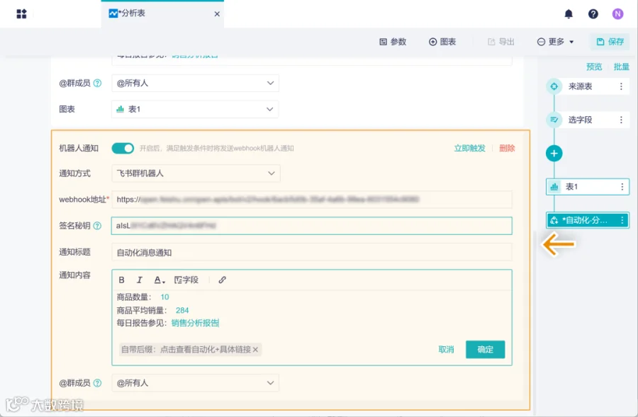 功能详解|新增机器人助手,支持推送消息到钉钉、企业微信、飞书群聊