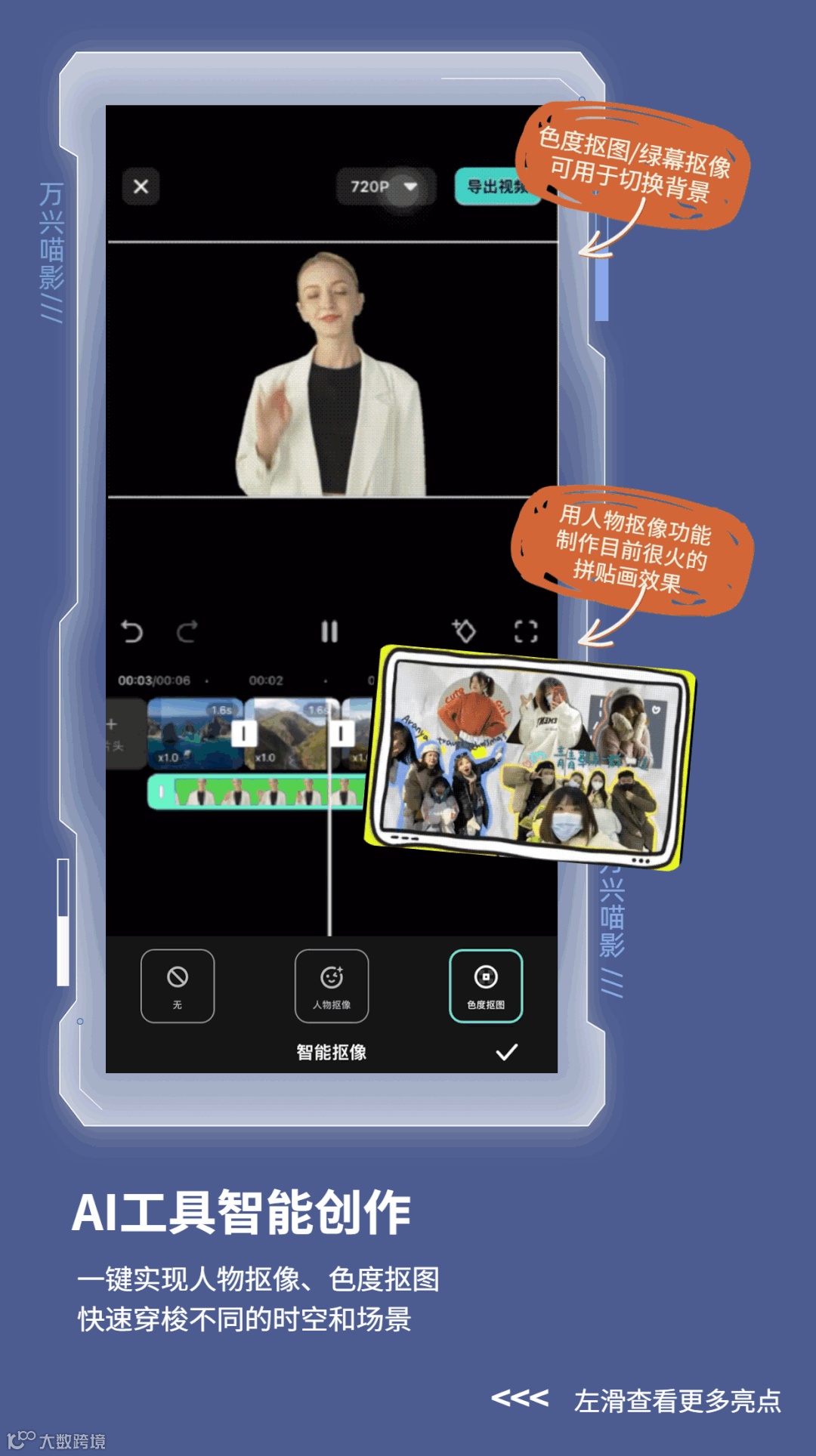 全流程视频剪辑,用万兴喵影APP就够了