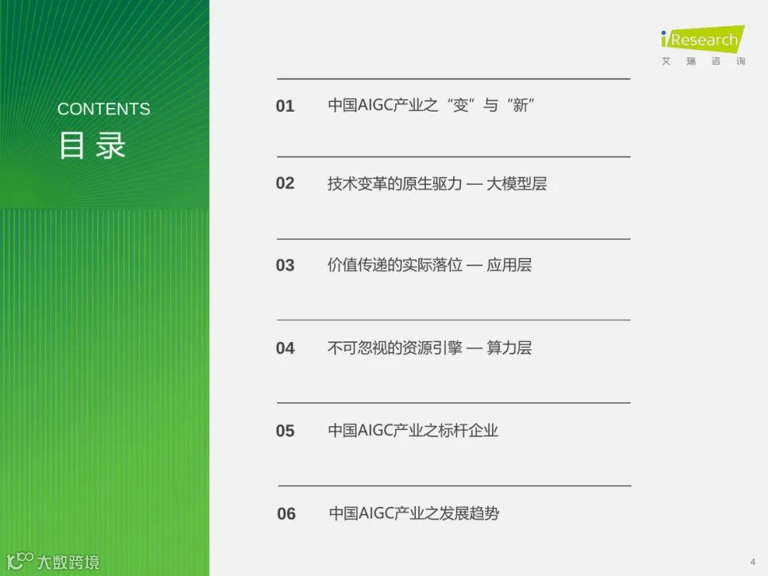 2023年中国AIGC产业全景报告