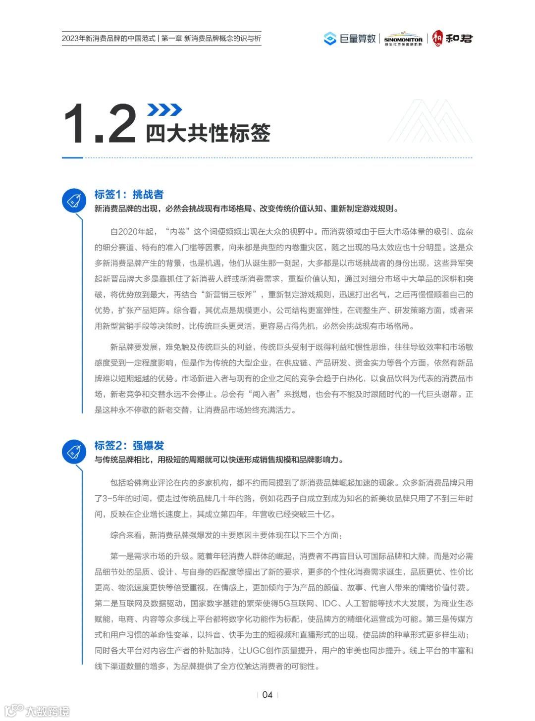 2023年新消费品牌的中国范式