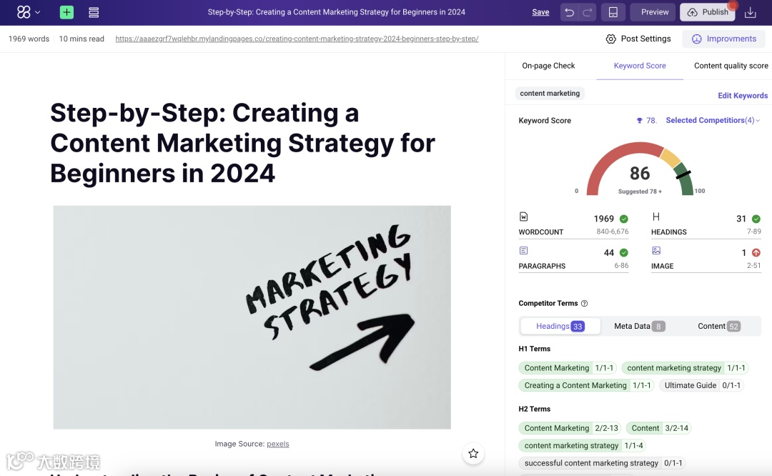 4月更新合集 | 关键词评分