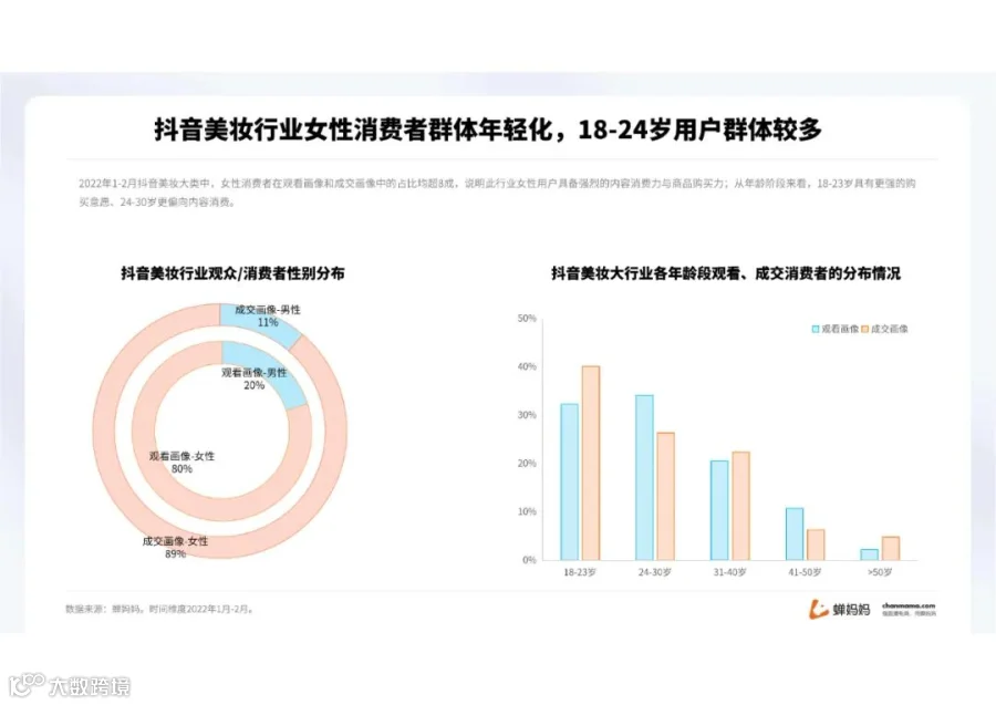 蝉妈妈-2022抖音美妆行业分析报告（附下载）