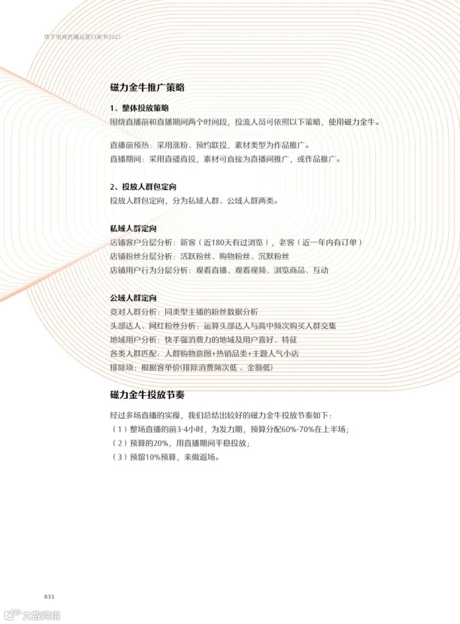 快手电商直播运营白皮书2021