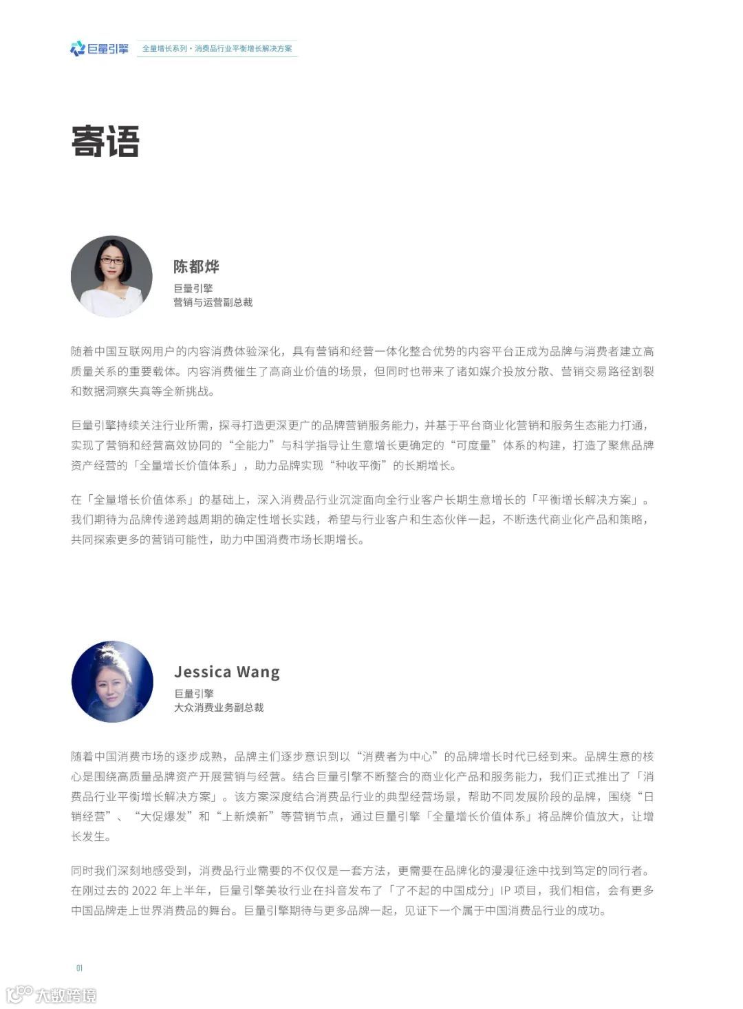 消费品行业平衡增长解决方案