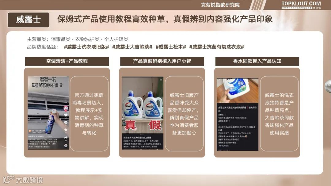 个护家清线上内容营销研究报告