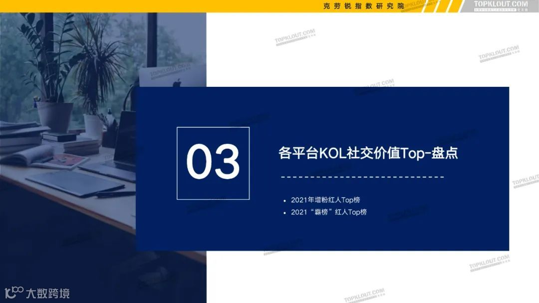 2022六大平台KOL粉丝分析研究报告（附下载）