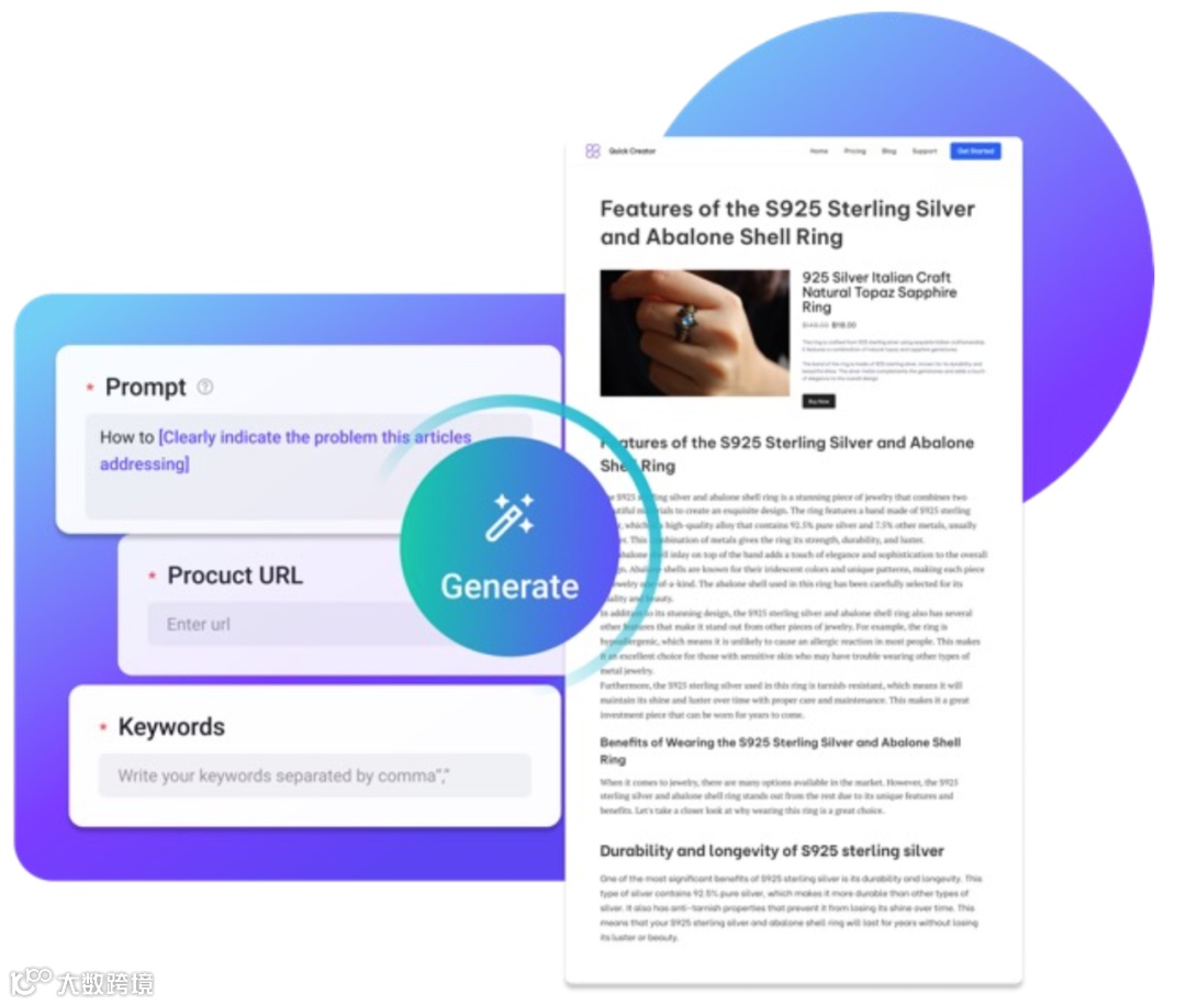 QuickCreator:SEO的首选, 免费获取全球流量