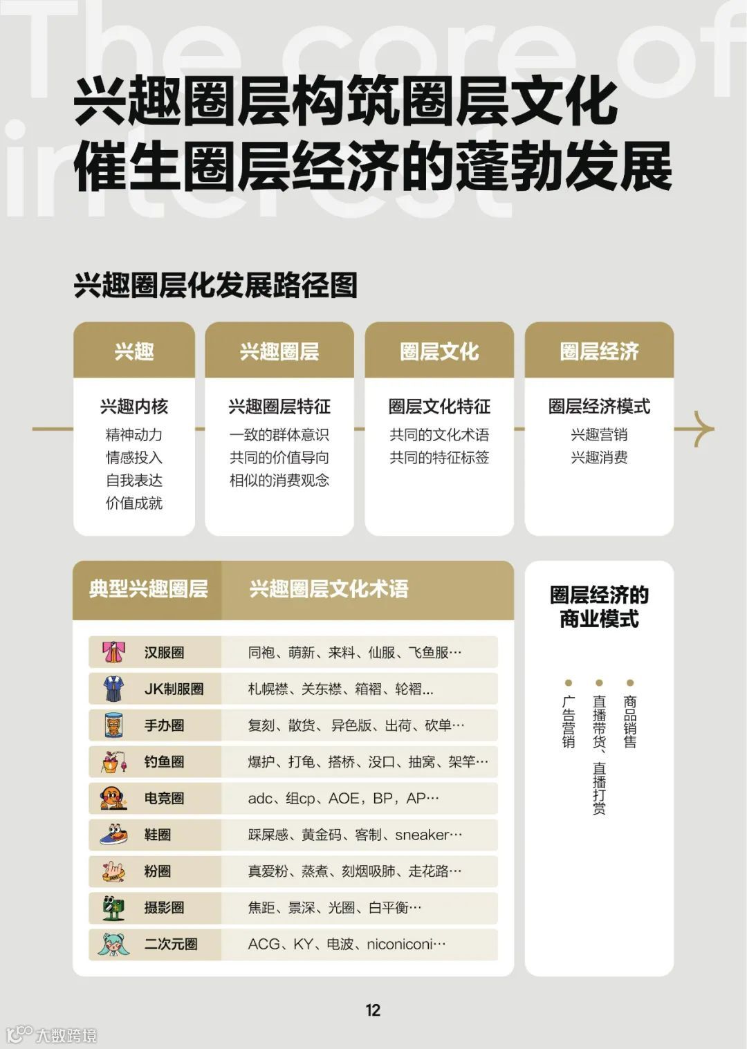 2022中国百大兴趣族群图鉴（附下载）