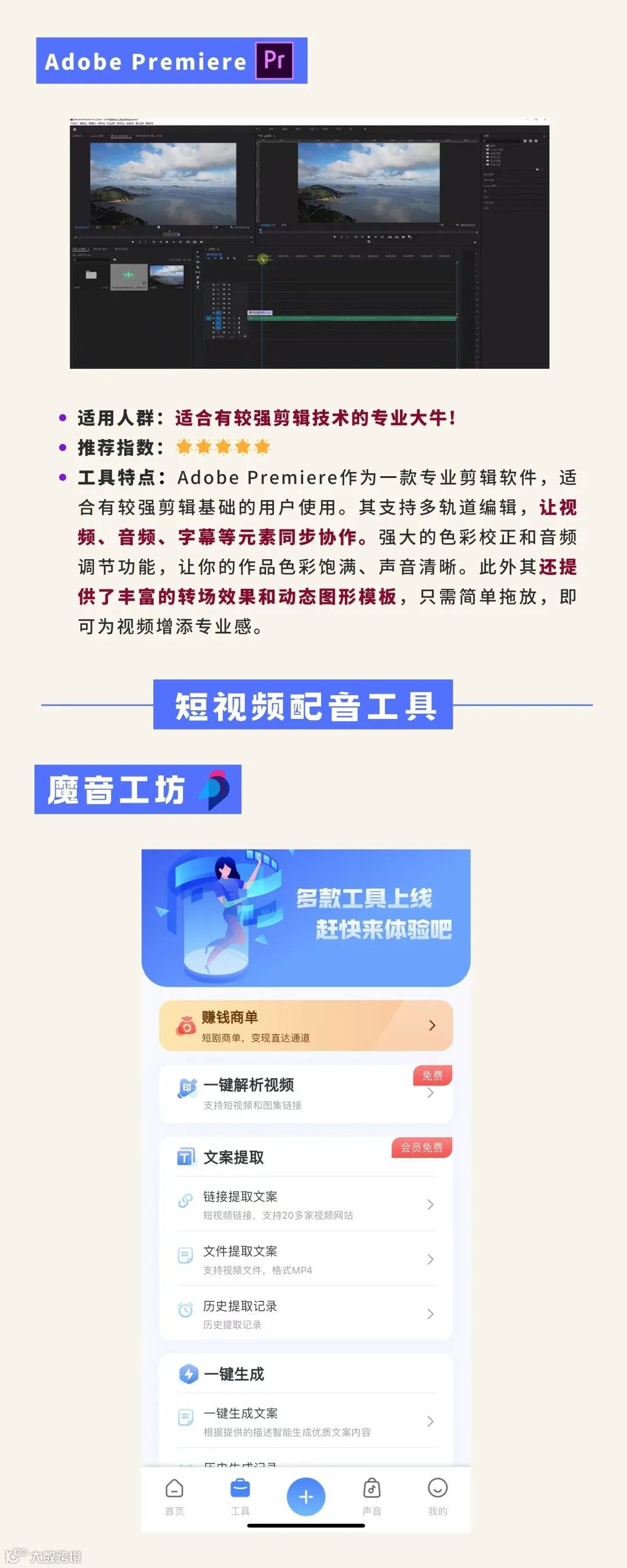 短视频创作者必备的N大宝藏工具，神器在手效率翻倍无忧！