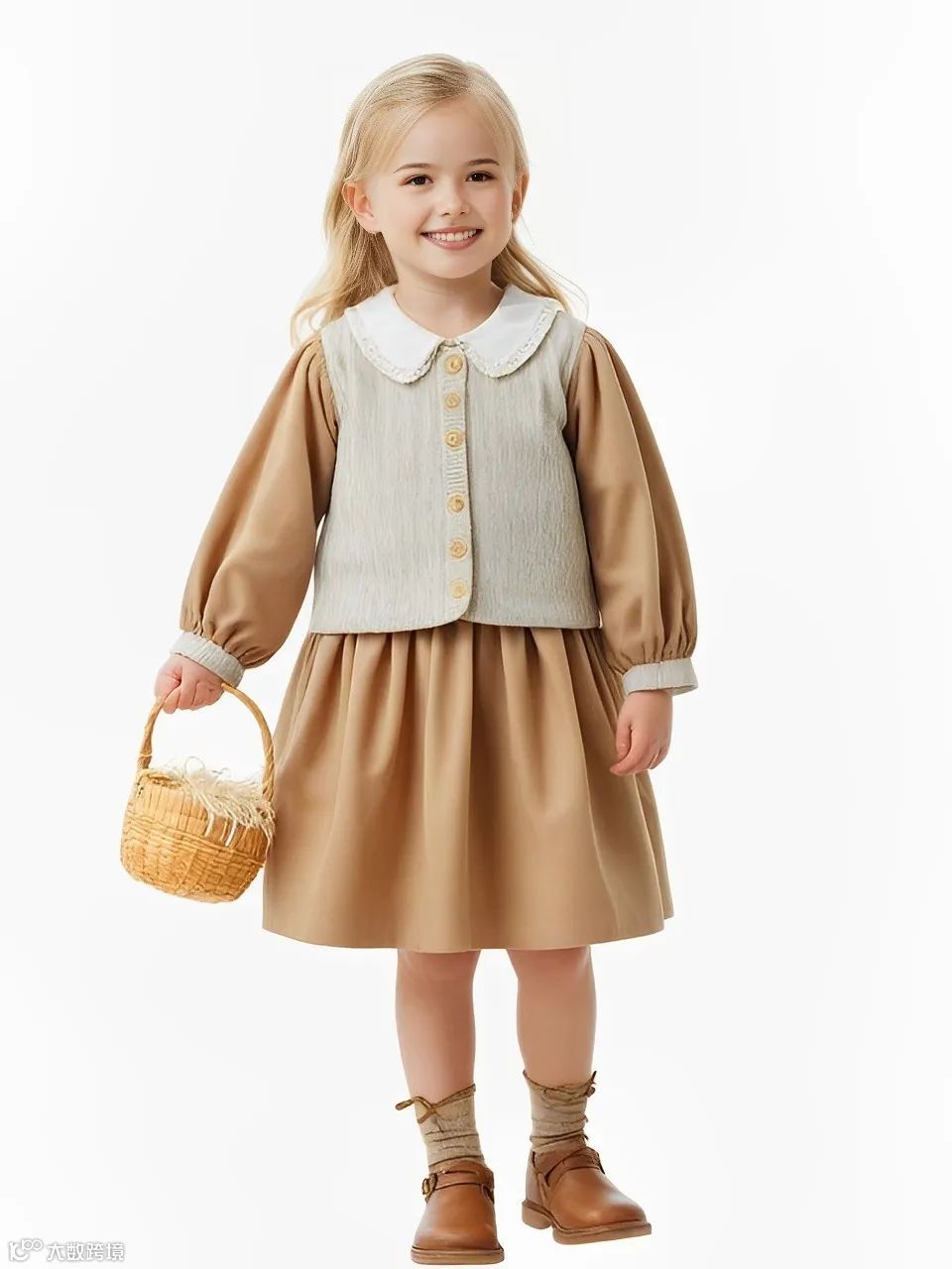 十秒钟变身时尚小达人：AI童模试衣，让购物如此简单！