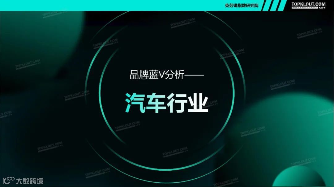 2021四大行业品牌蓝V社媒内容运营洞察（附下载）