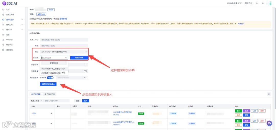 告别繁琐配置,来302.AI一键部署GraphRAG!