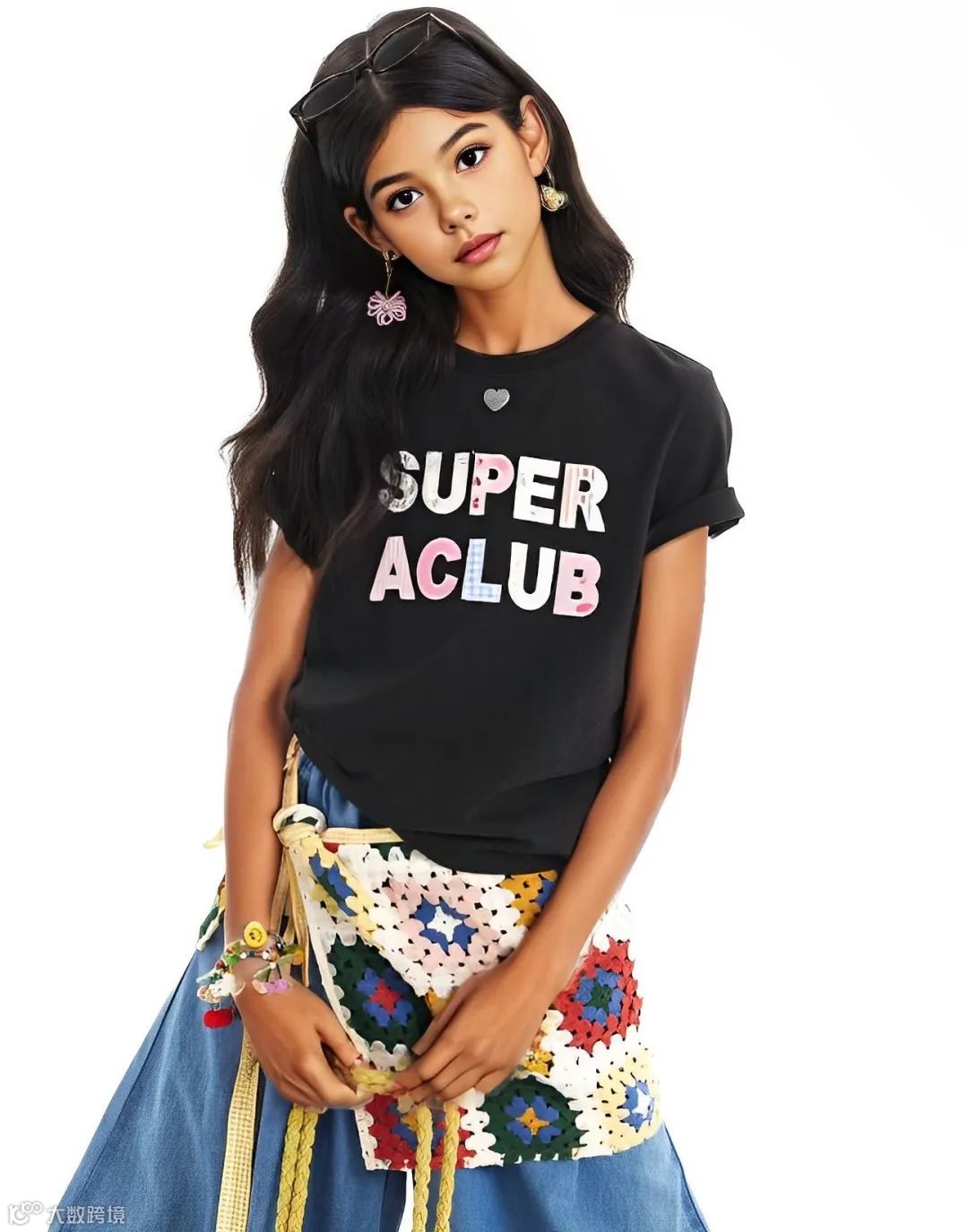 十秒钟变身时尚小达人：AI童模试衣，让购物如此简单！