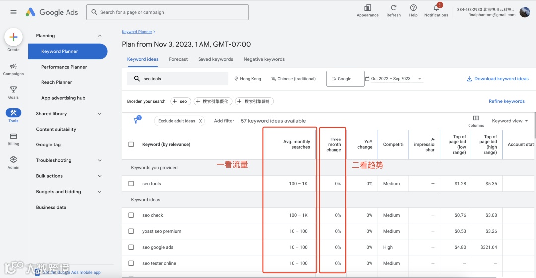 干货｜怎么查询一个关键词的流量？