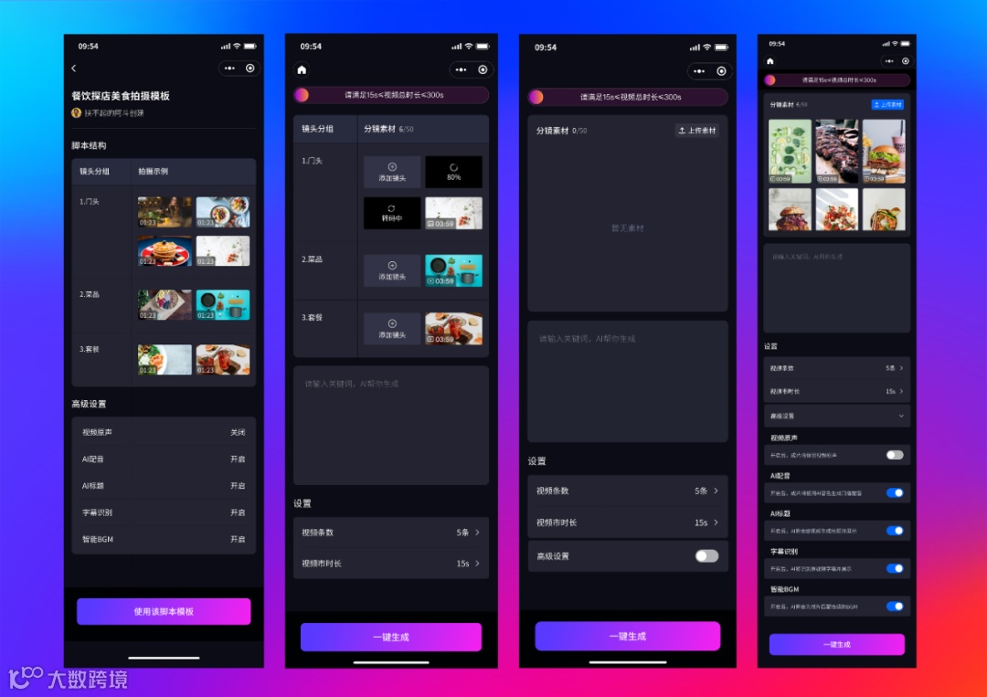 Kuaizi「团队协同AI一键成片」，进一步提高品牌连锁店视频创作和推广效率！