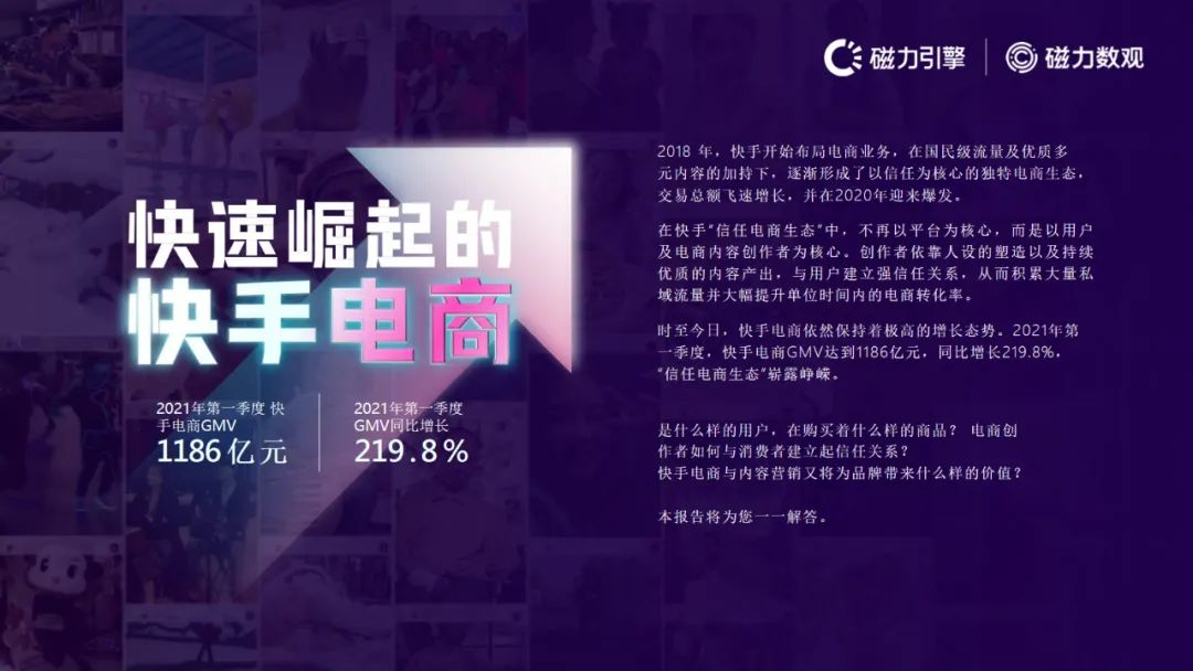 磁力引擎-2021快手电商数据报告发布(附下载）