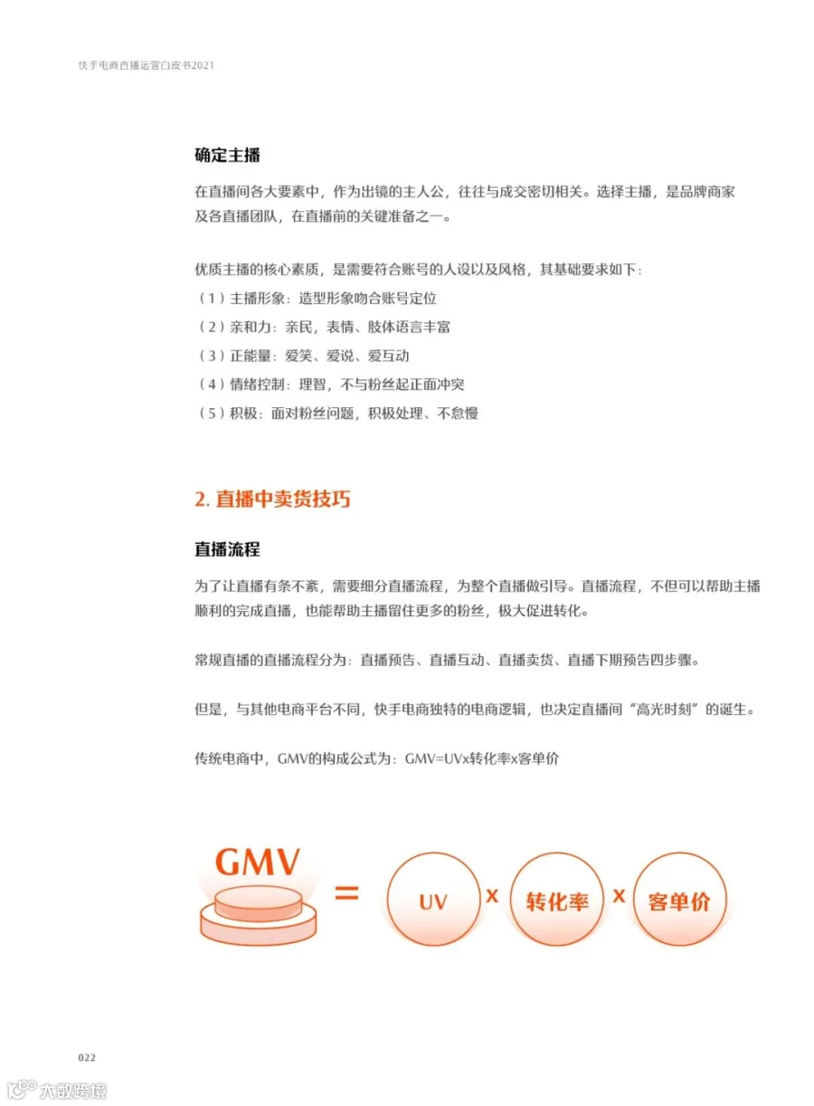 快手电商直播运营白皮书2021