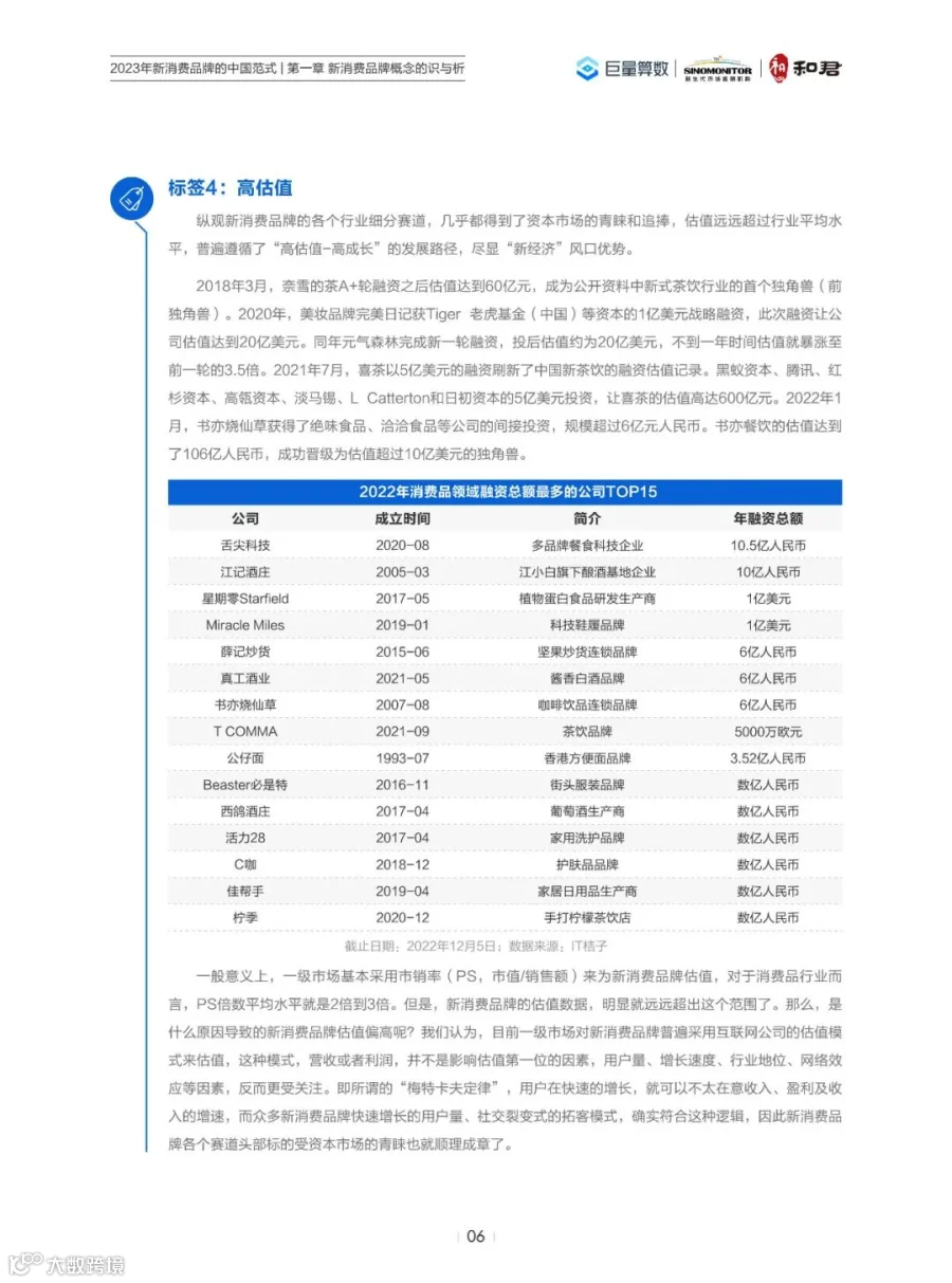 2023年新消费品牌的中国范式
