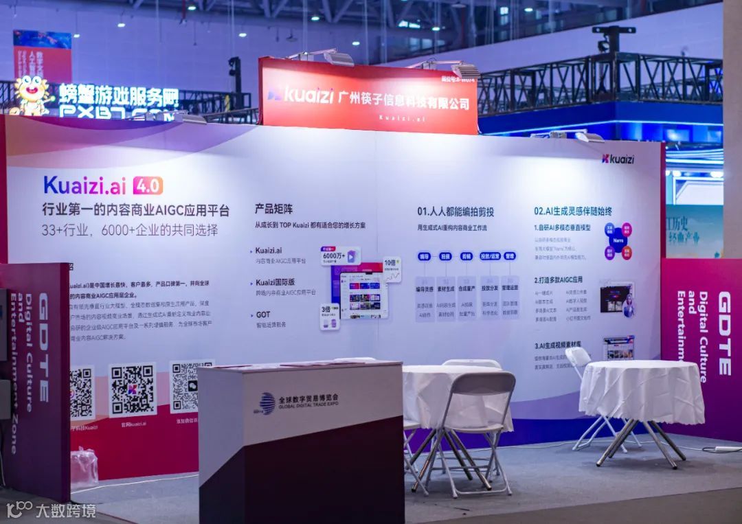 Kuaizi.ai内容商业AIGC解决方案备受关注与好评 | 第三届全球数贸会