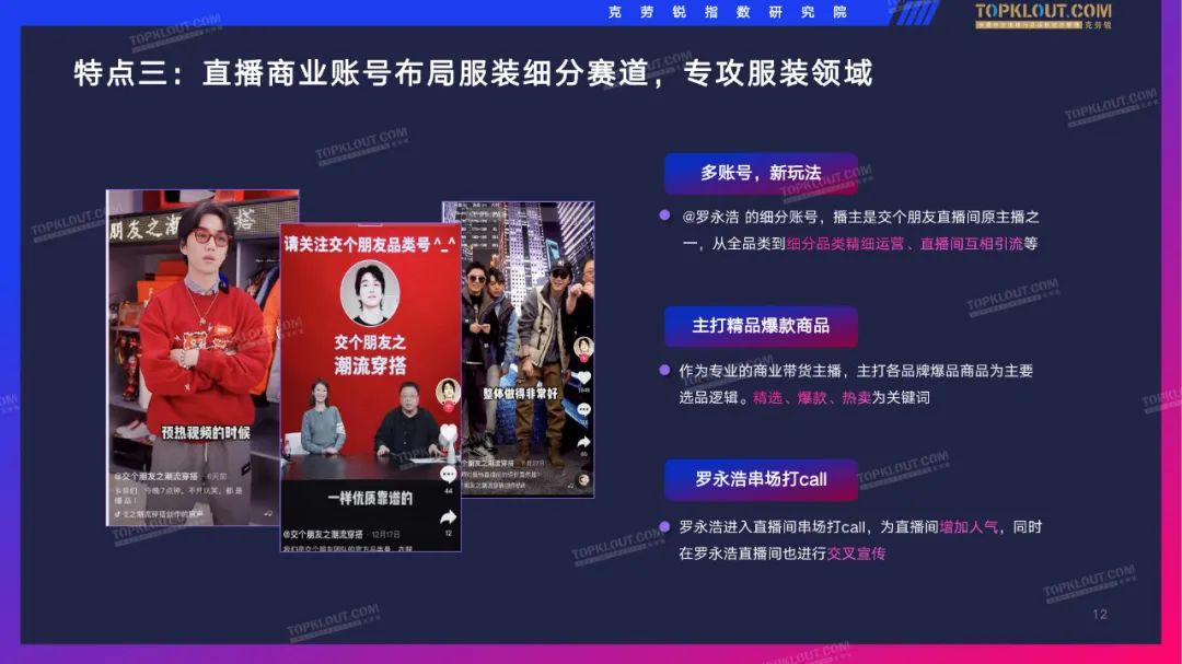 2022抖音服装品牌直播带货观察（附下载）