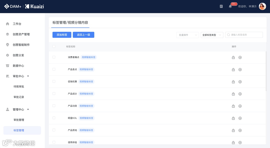 Kuaizi DAM+升级视频智能标签能力,视频创意优化看得见!