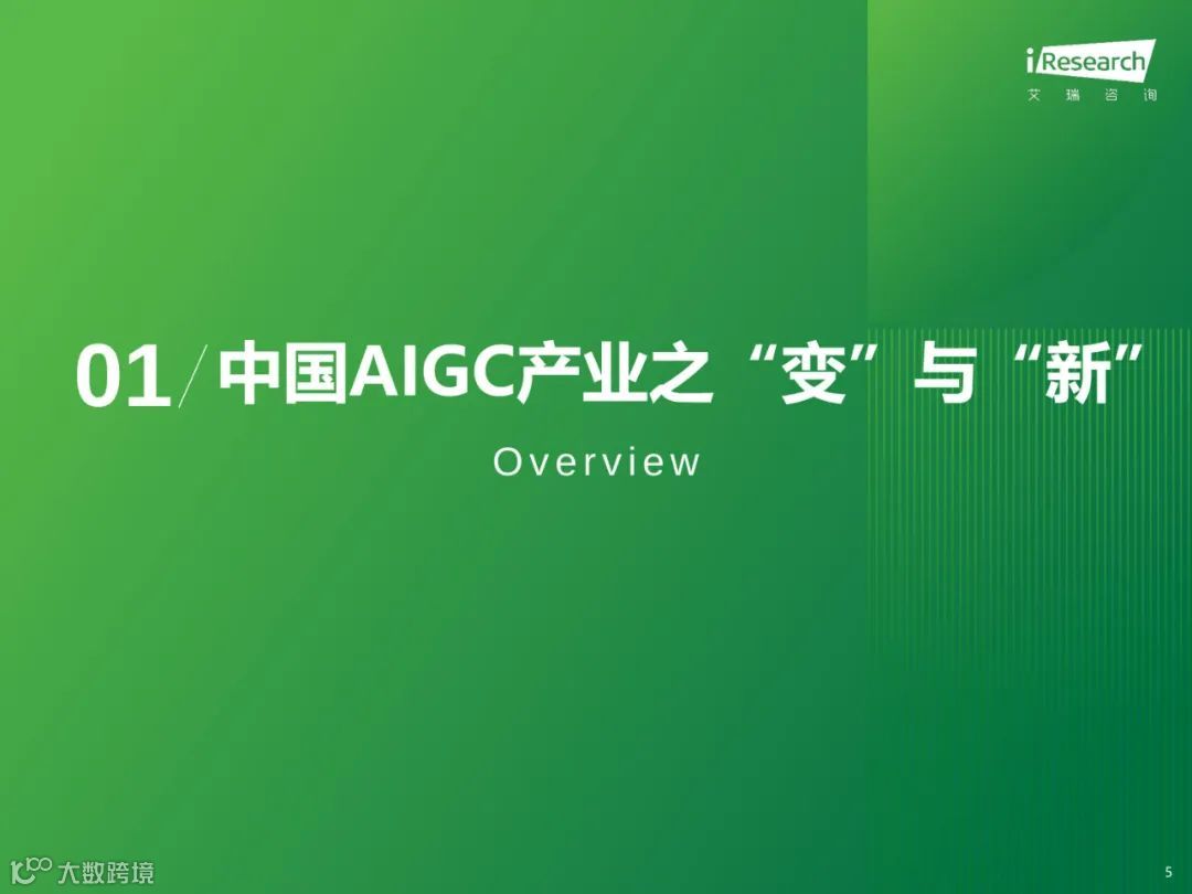 2023年中国AIGC产业全景报告